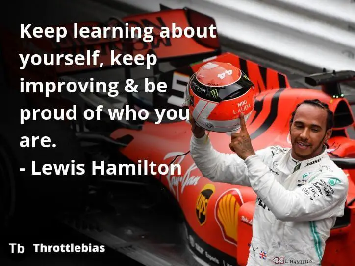 Lewis Hamilton Car Quotes