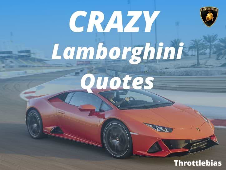 Lamborghini Quote and Sayings