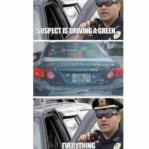 Car and police meme