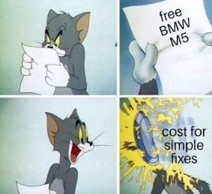 BMW Service Meme