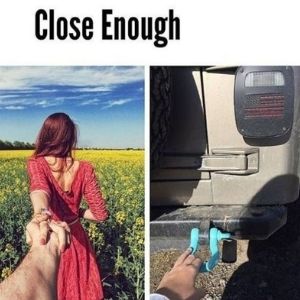Close Enough Jeep Meme