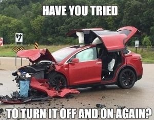 Tesla mechanic meme