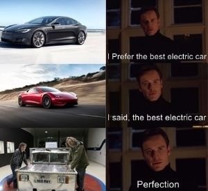 Tesla model memes