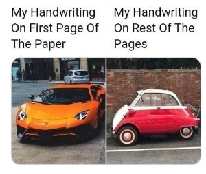 Then vs now funny car meme