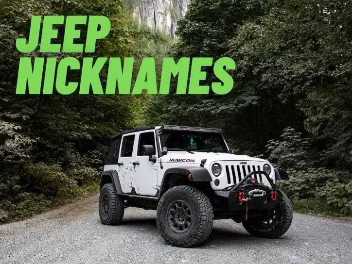 Jeep Nicknames