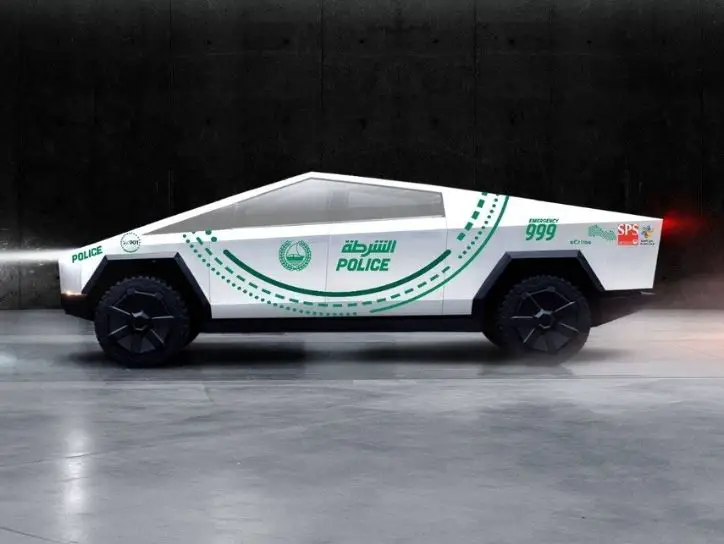 Dubai Police Tesla Cybertruck
