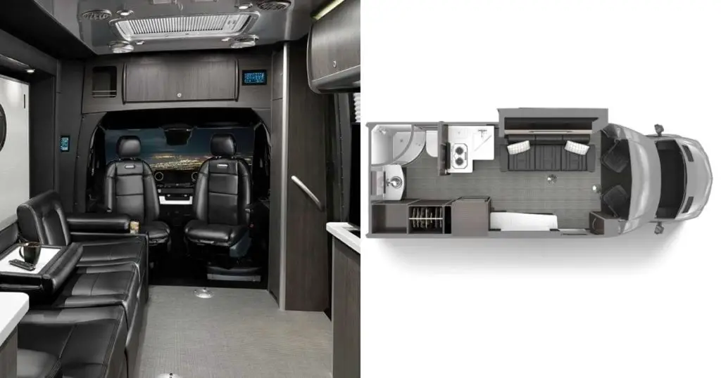 Airstream Atlas Interior & Floor Plan