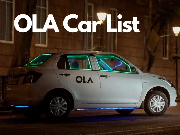 Ola Car List